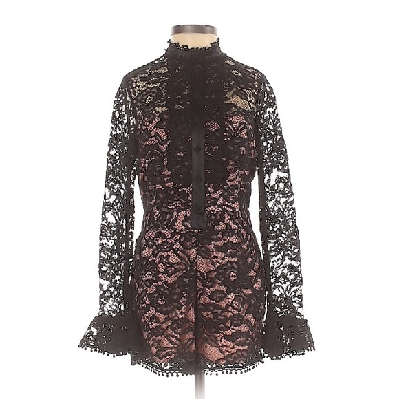 Alexis lace romper playsuit - Picture 1 of 5